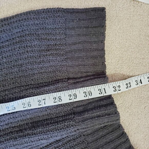 American Eagle Lounge Pointelle Chunky Cozy Chenille Sweater Dress S - Picture 4 of 9